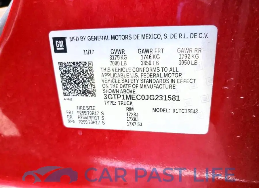 3GTP1MEC0JG231581# 12