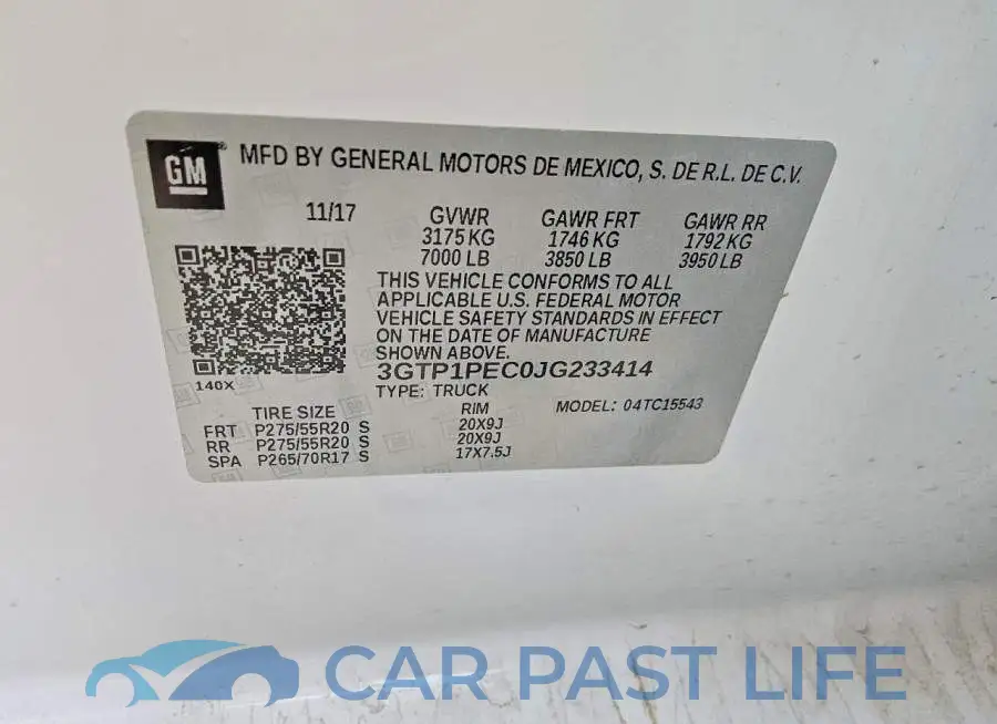 3GTP1PEC0JG233414# 12