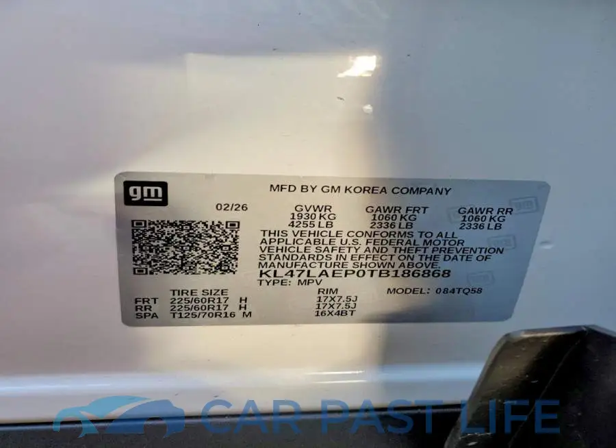 KL47LAEP0TB186868# 13