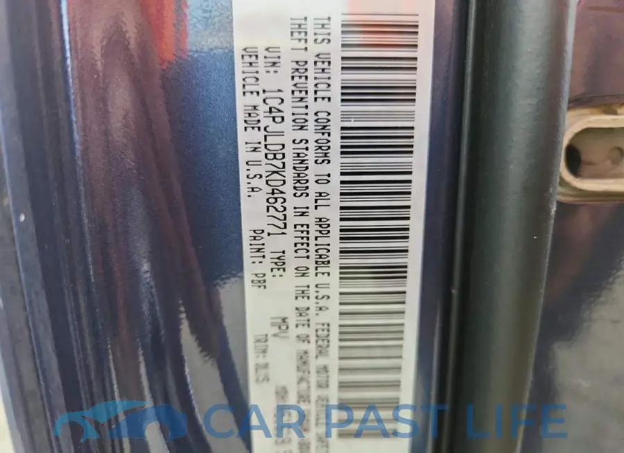 1C4PJLDB7KD462771# 13
