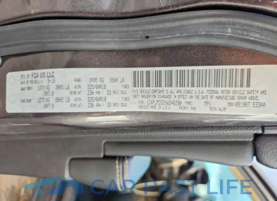 1C4PJMDS2HW546290# 13