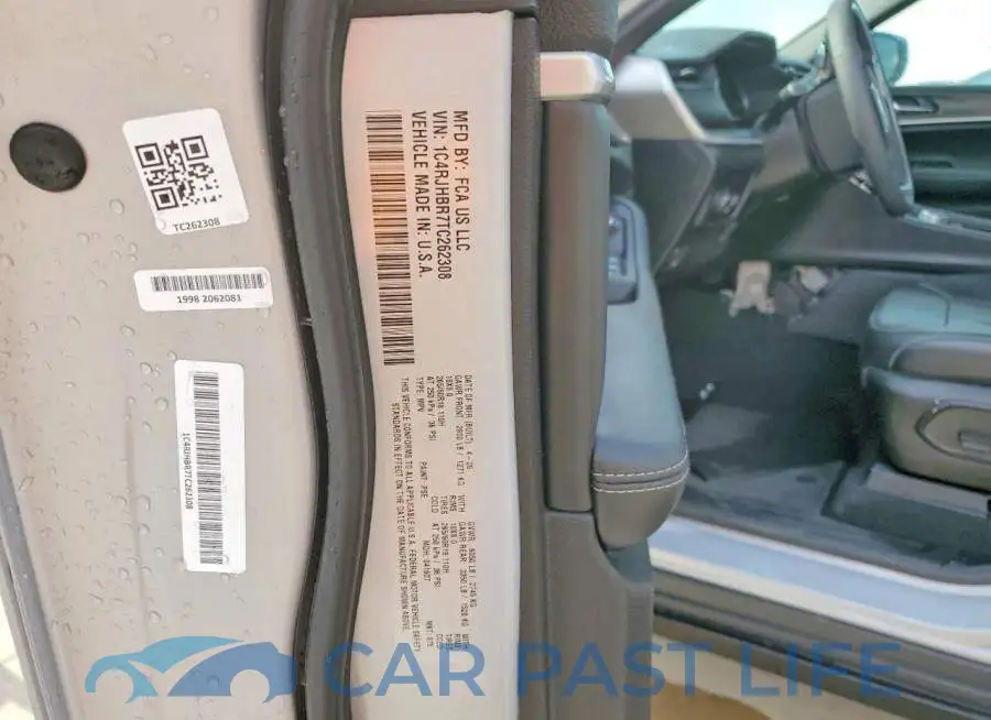 1C4RJHBR7TC262308# 12