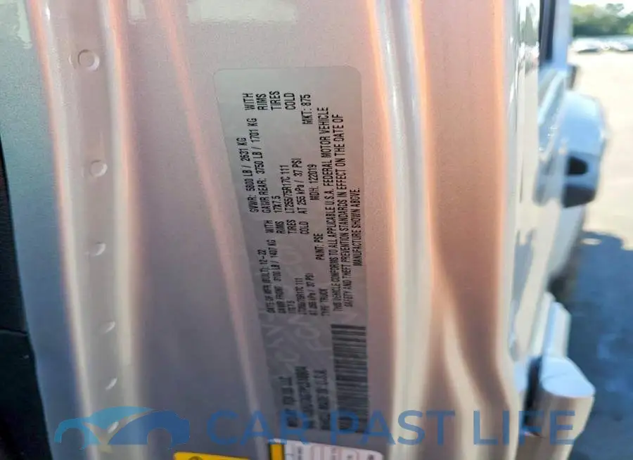 1C6HJTAG7PL516904# 12