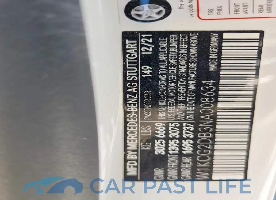 W1KCG2DB3NA008634# 14