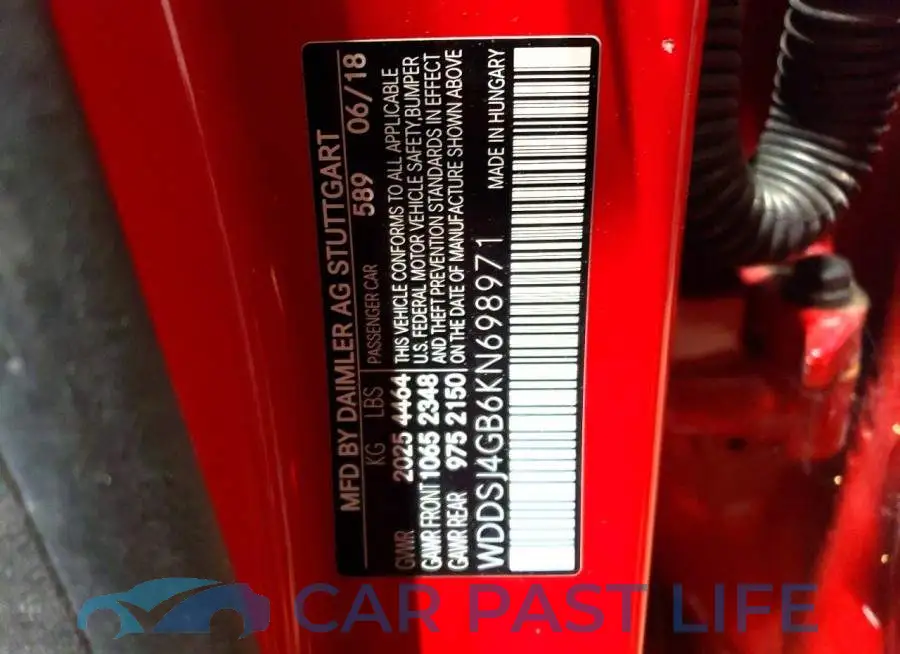 WDDSJ4GB6KN698971# 13