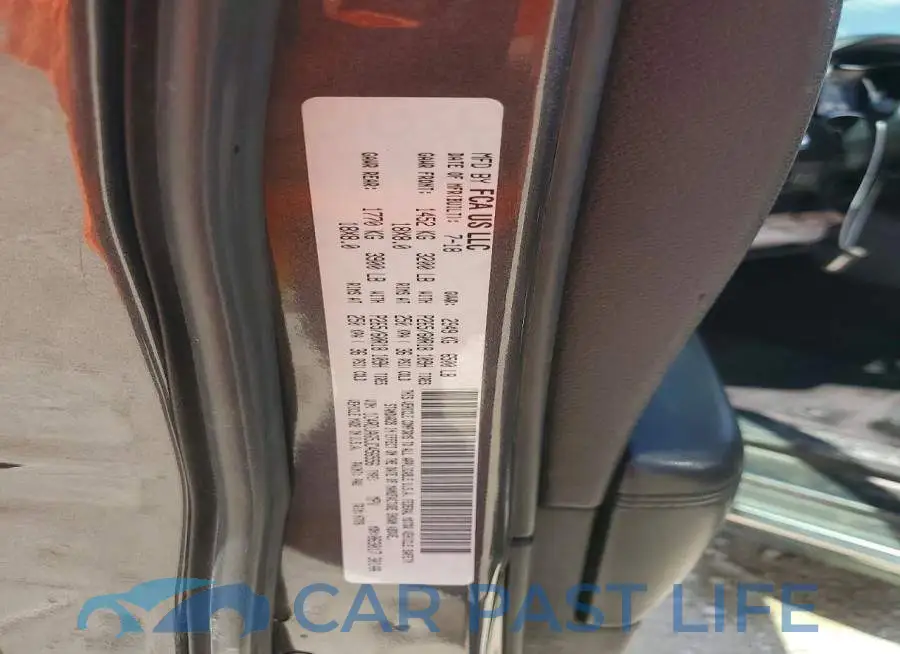 1C4RDJAG5JC456556# 13
