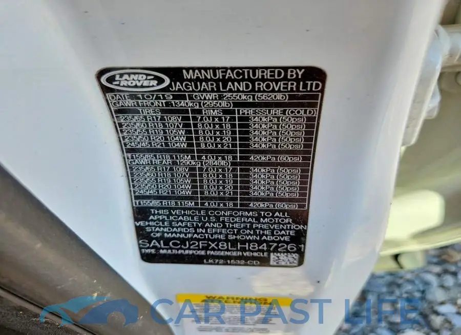 SALCJ2FX8LH847261# 13