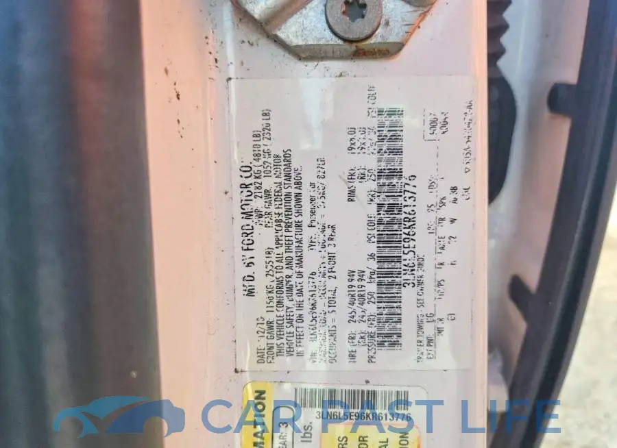 3LN6L5E96KR613776# 12