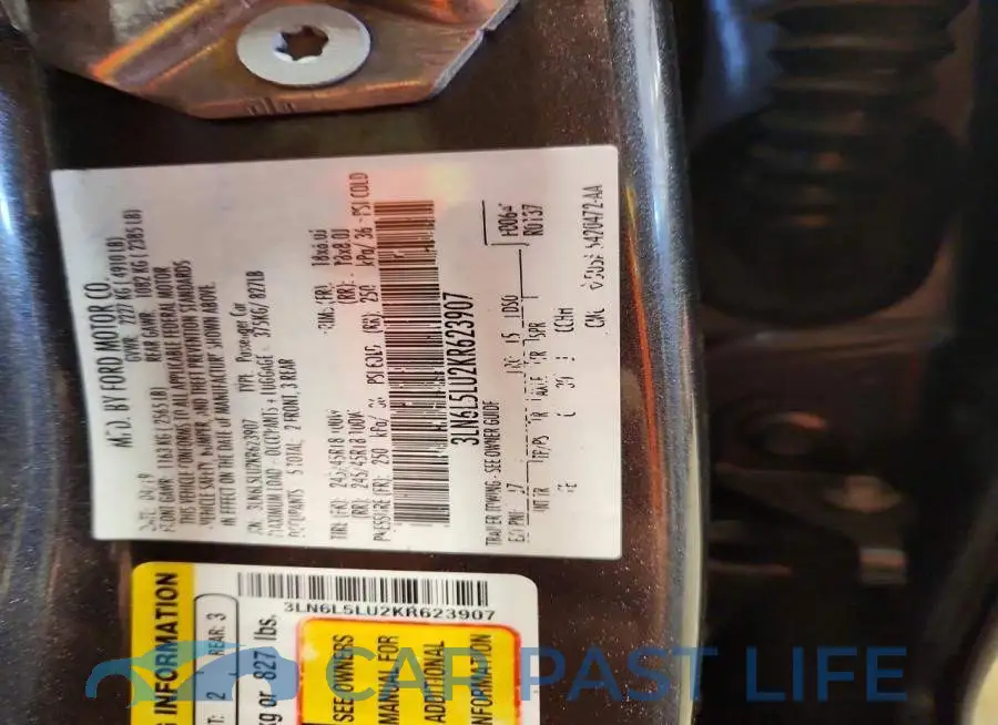 3LN6L5LU2KR623907# 13