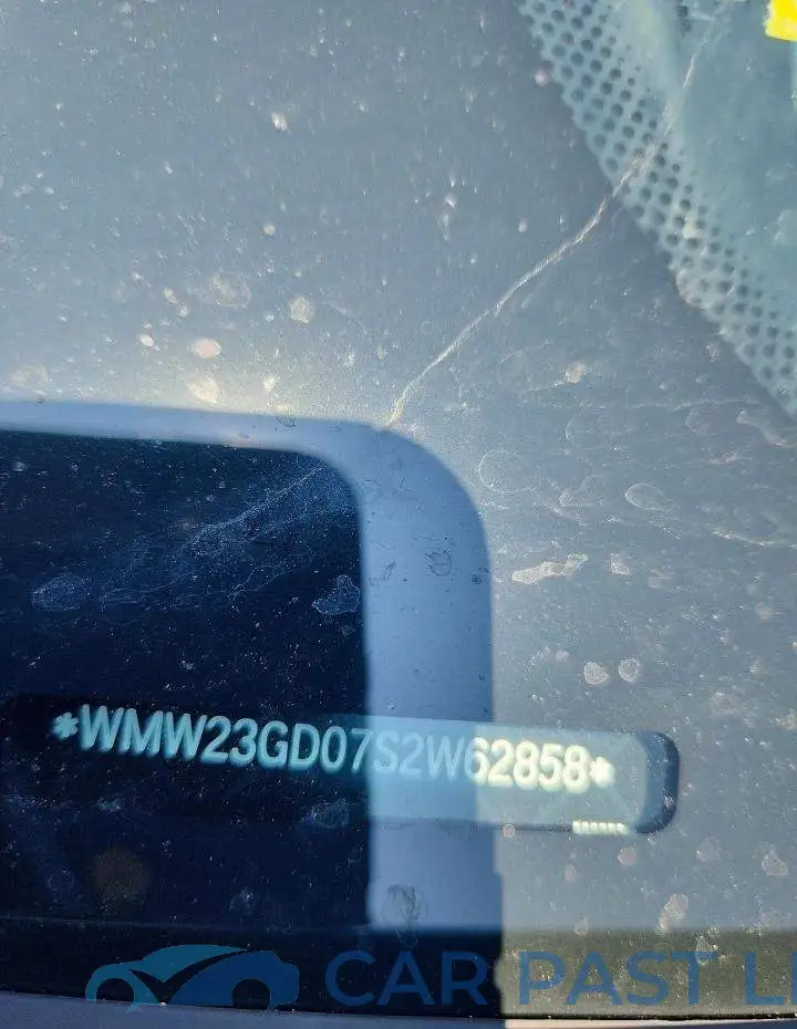 WMW23GD07S2W62858# 12