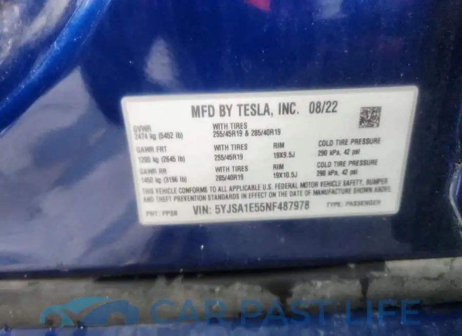 5YJSA1E55NF487978# 12
