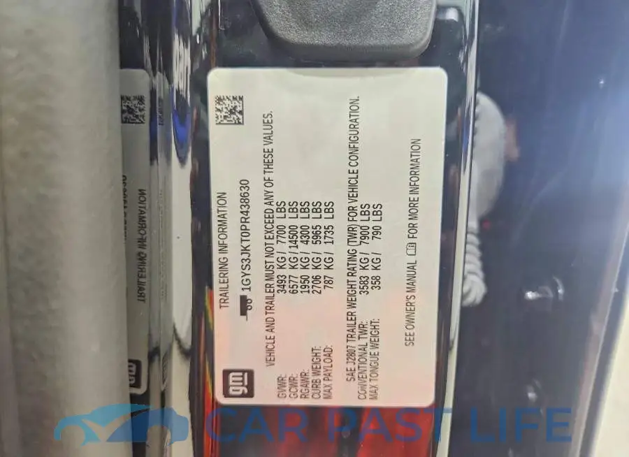 1GYS3JKT0PR438630# 13