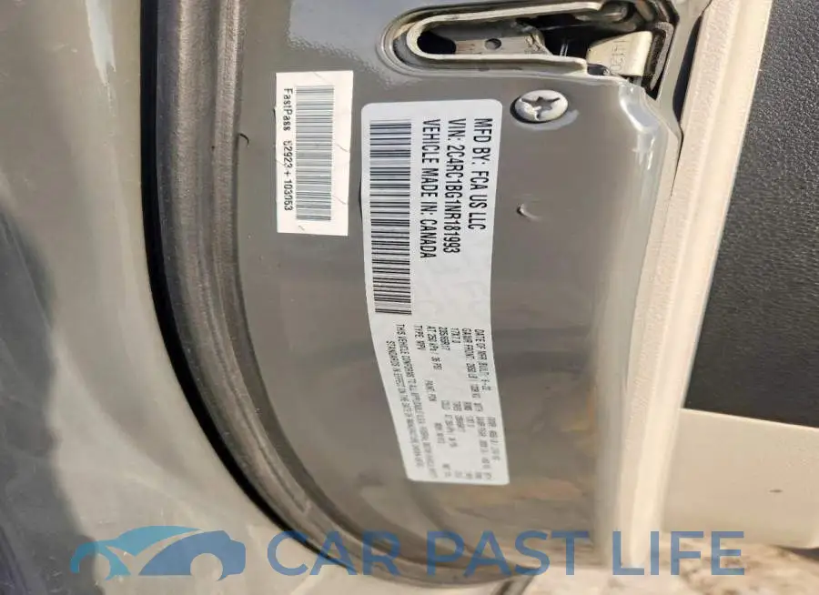 2C4RC1BG1NR181993# 13