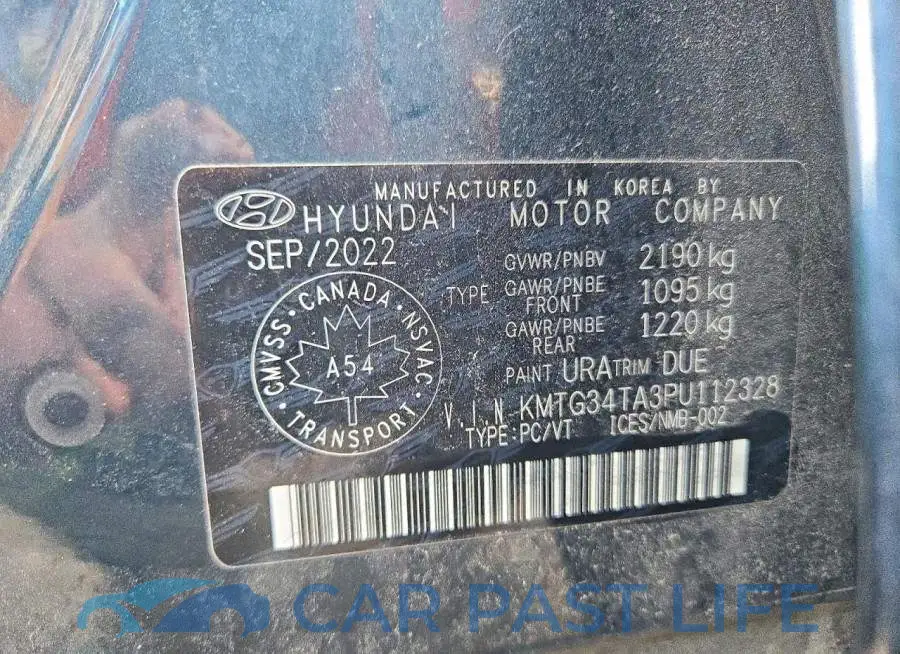 KMTG34TA3PU112328# 12