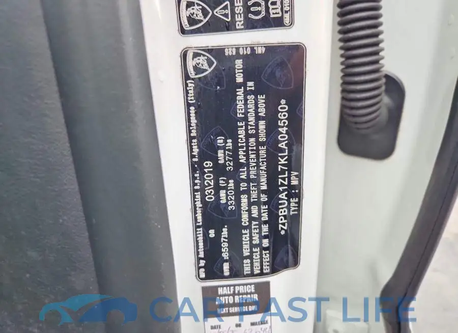 ZPBUA1ZL7KLA04560# 13