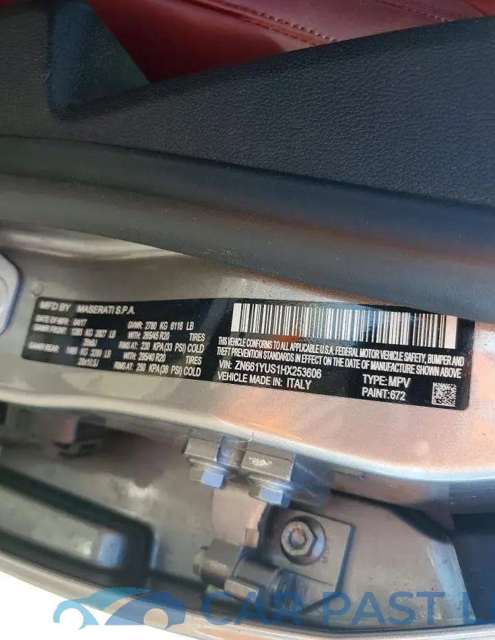 ZN661YUS1HX253606# 13