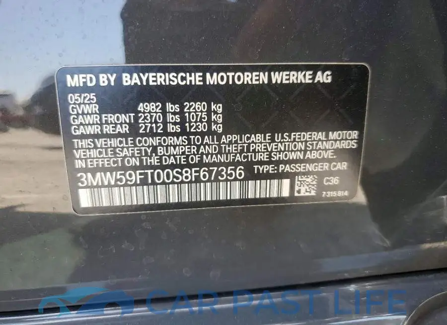 3MW59FT00S8F67356# 13
