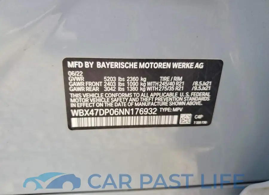 WBX47DP06NN176932# 12
