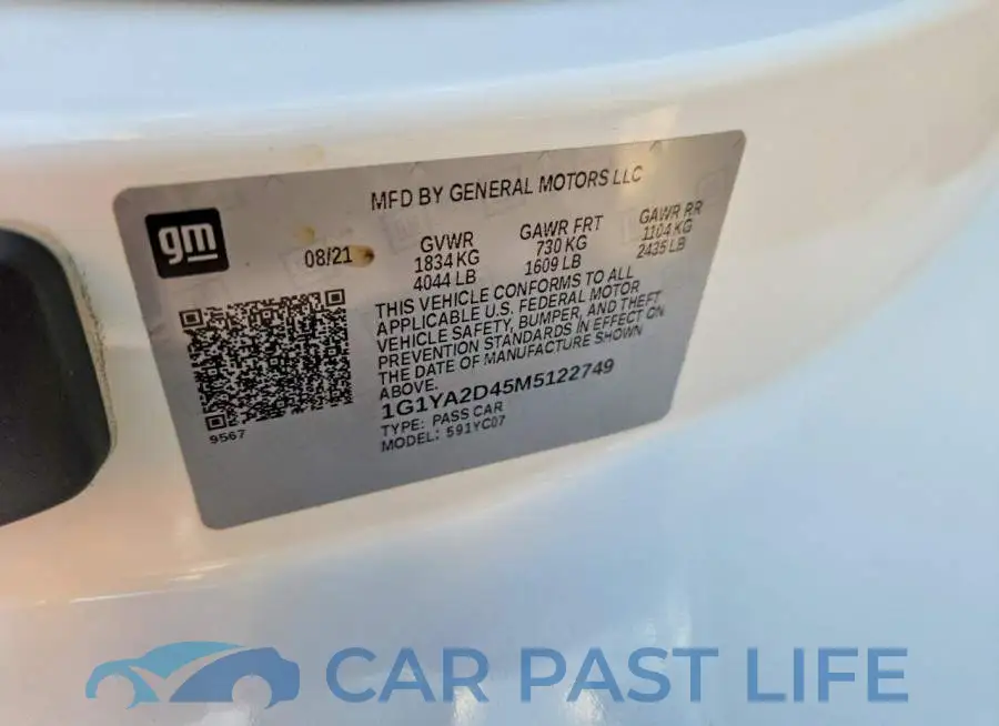 1G1YA2D45M5122749# 12