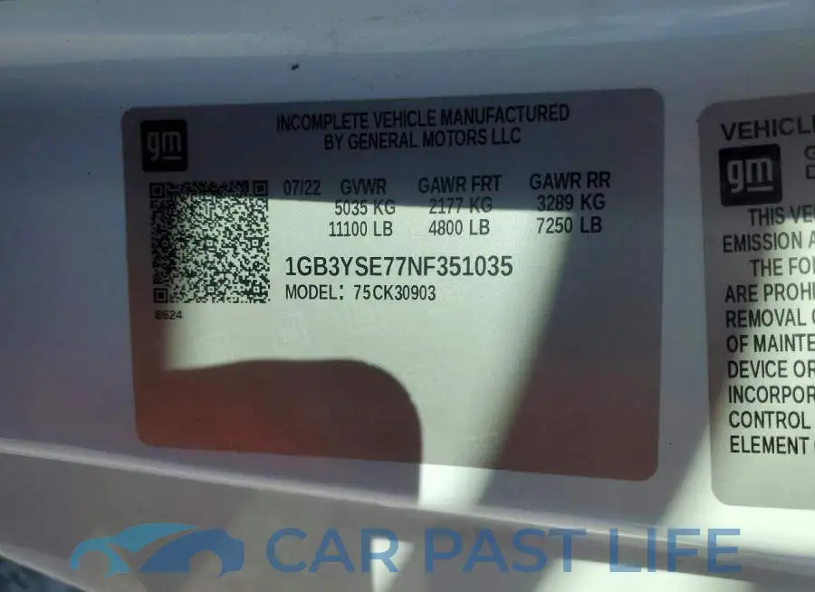 1GB3YSE77NF351035# 12
