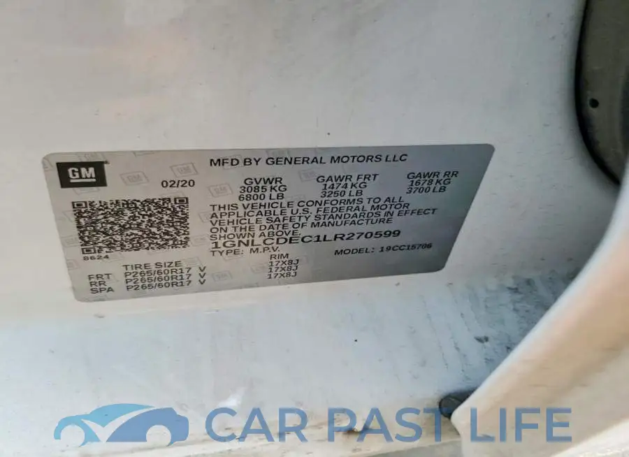 1GNLCDEC1LR270599# 12