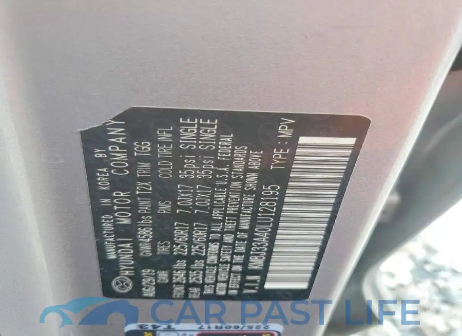 KM8J33A40LU128195# 13