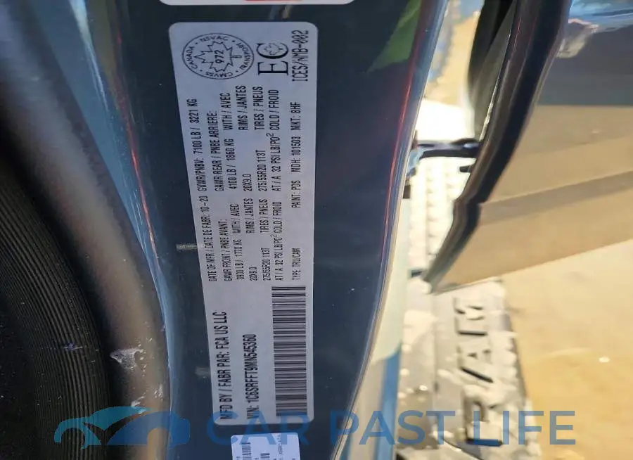 1C6SRFFT9MN545360# 12