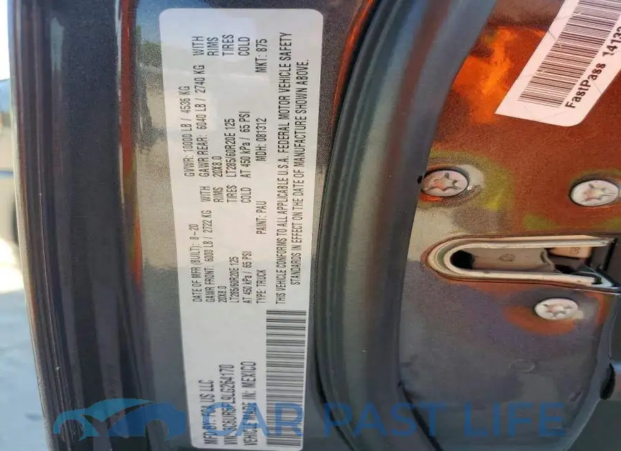 3C6UR5FL9LG264170# 12