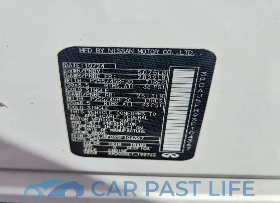 3PCAJ5FB9SF104367# 14