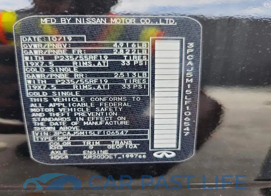 3PCAJ5M15LF106547# 13