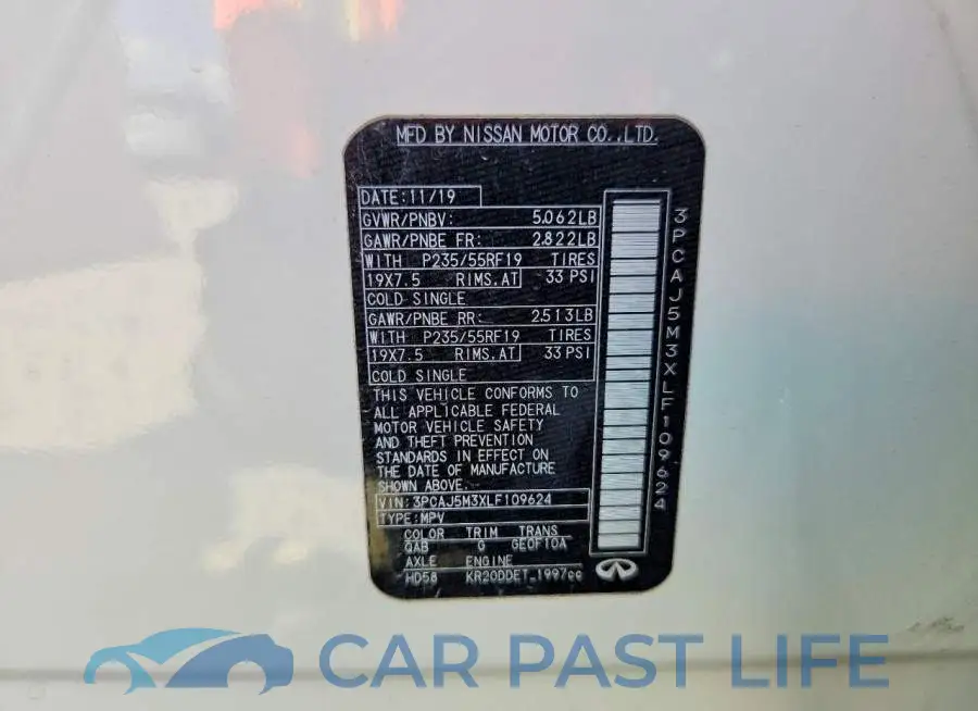 3PCAJ5M3XLF109624# 12
