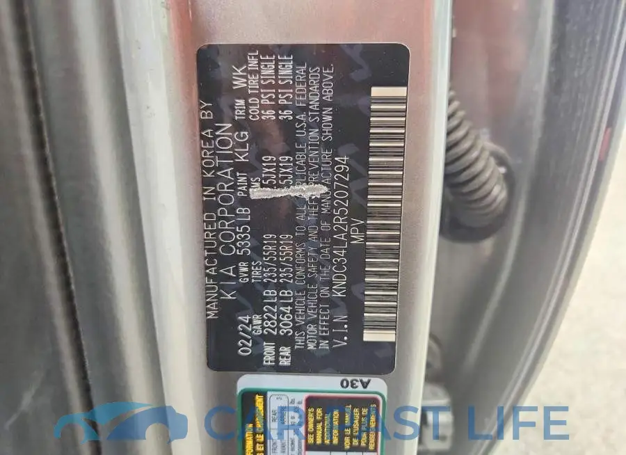KNDC34LA2R5207294# 14