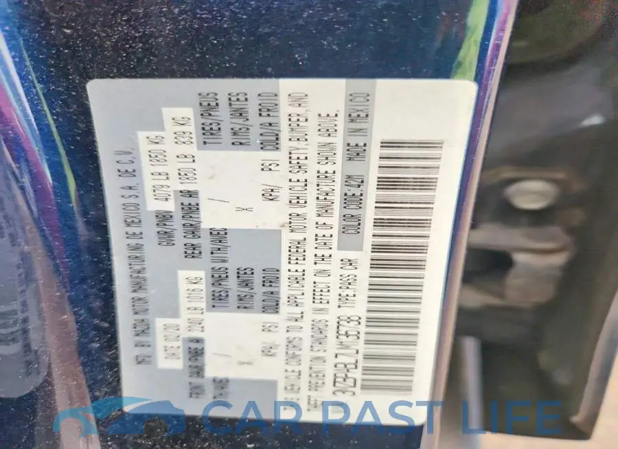 3MZBPABL7LM136738# 12