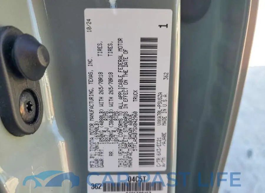 5TFLA5AB7SX042960# 13