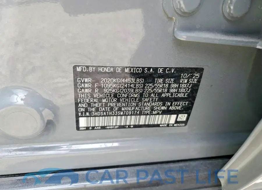 3HDSA1H33SM709174# 13