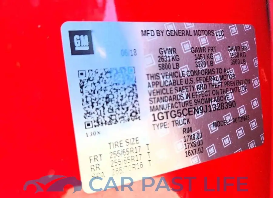 1GTG5CEN9J1328390# 12