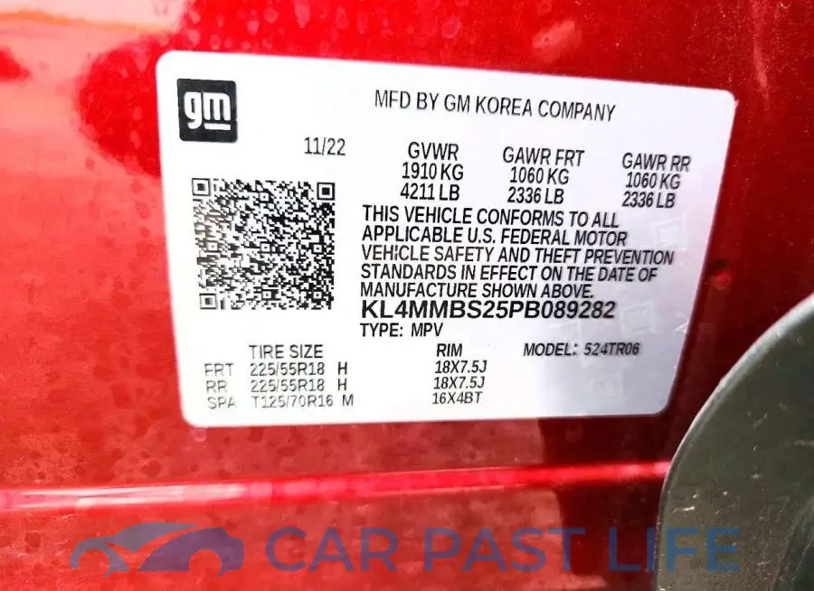 KL4MMBS25PB089282# 13