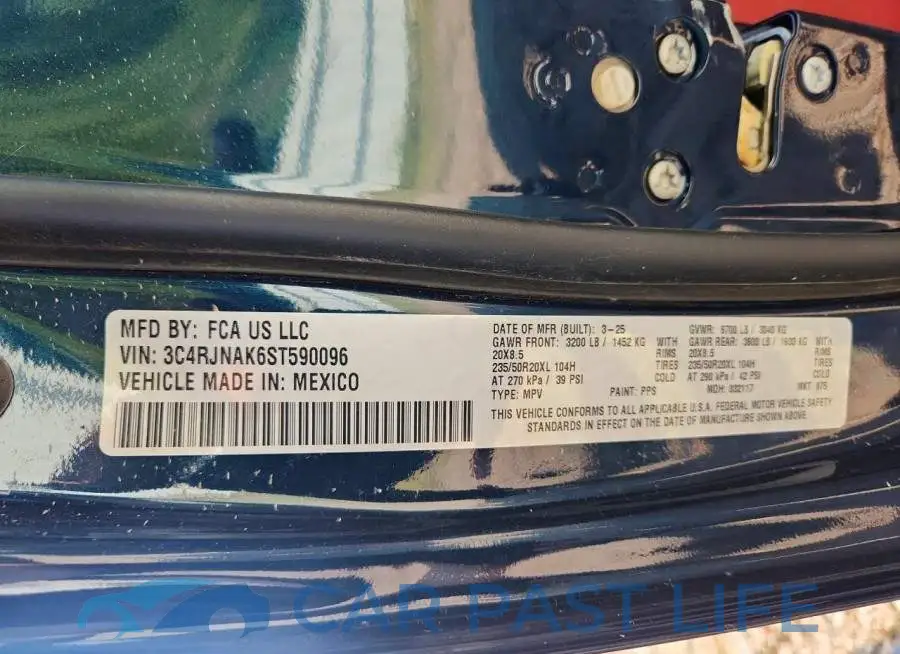 3C4RJNAK6ST590096# 13
