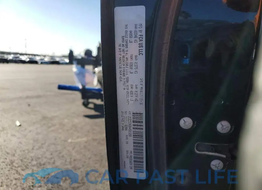 2C3CDZAG8HH501358# 12