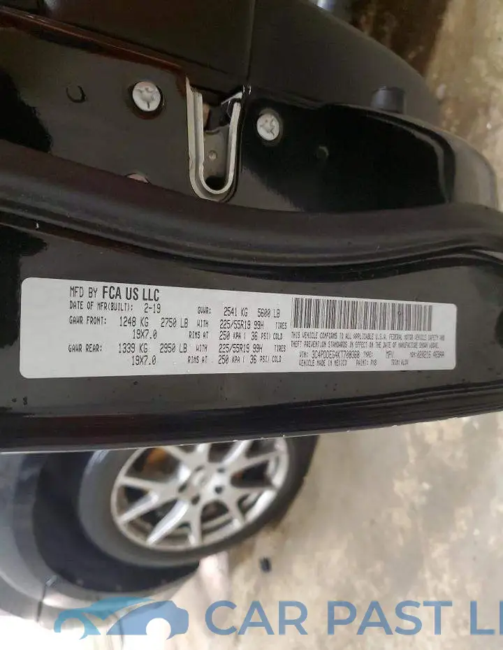 3C4PDDEG4KT708368# 13