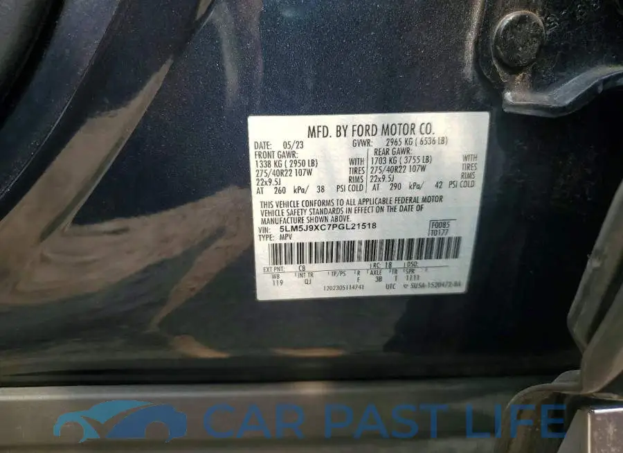 5LM5J9XC7PGL21518# 14