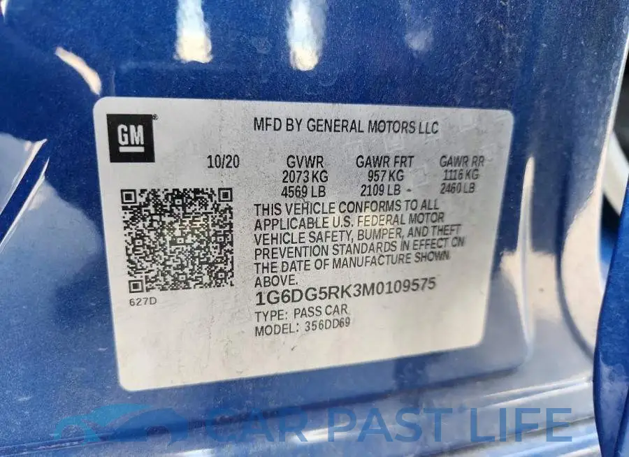 1G6DG5RK3M0109575# 13