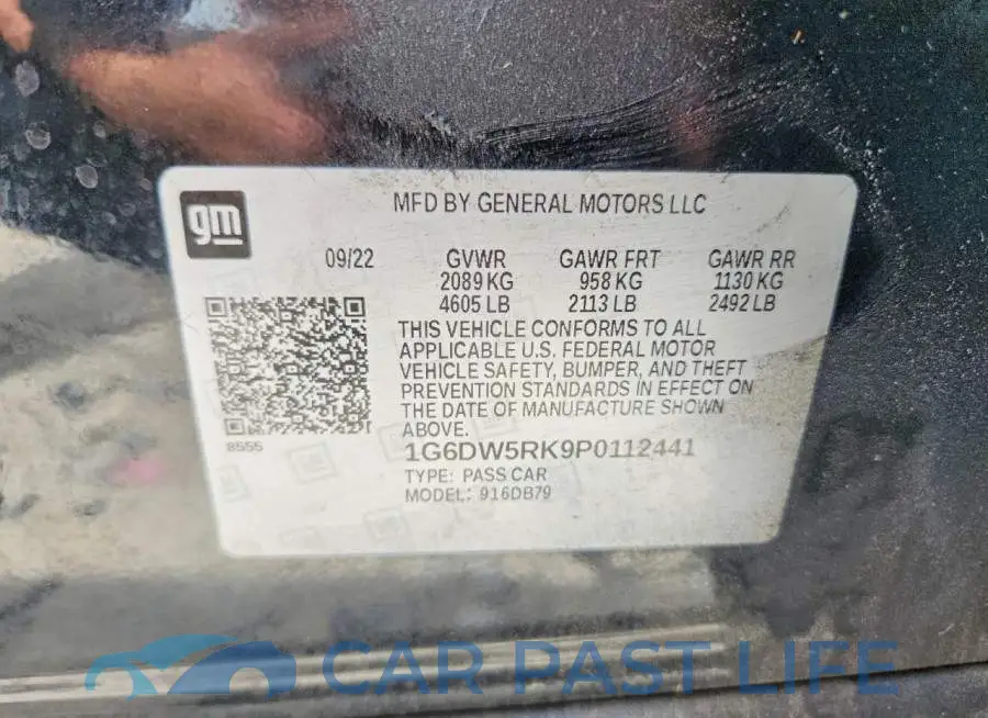 1G6DW5RK9P0112441# 13