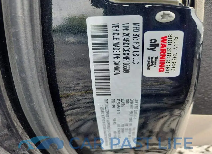 2C4RC1CGXNR105509# 13