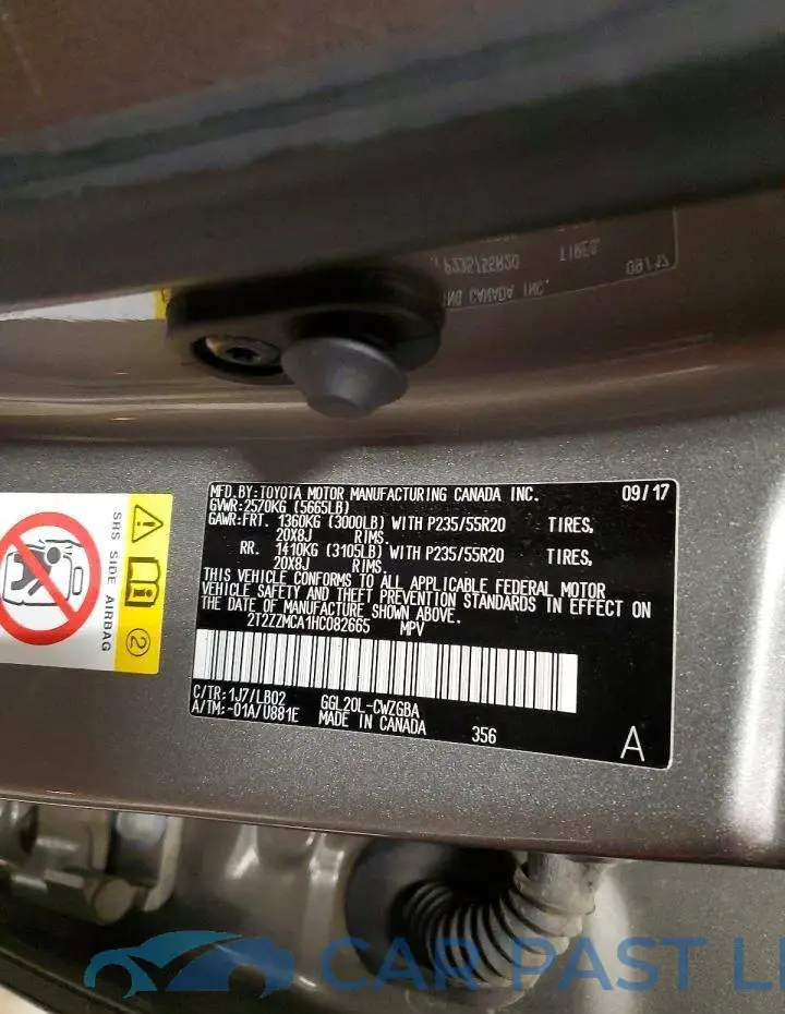2T2ZZMCA1HC082665# 13