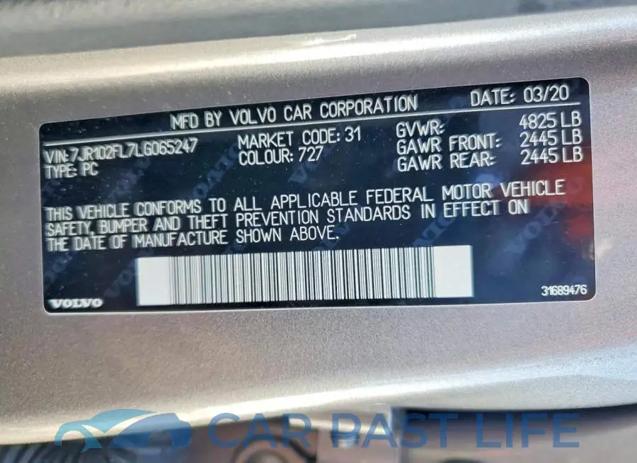 7JR102FL7LG065247# 12