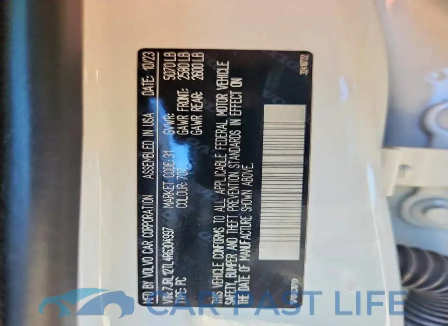 7JRL12TL4RG304997# 13