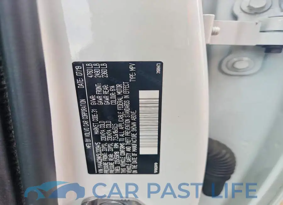YV4AC2HK5L2209415# 12