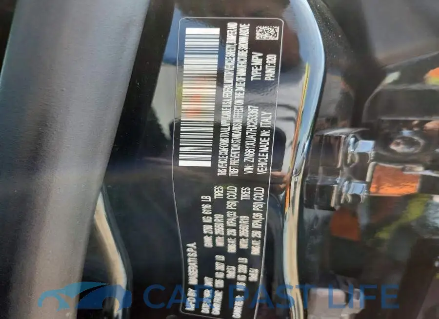 ZN661XUA7HX253367# 14