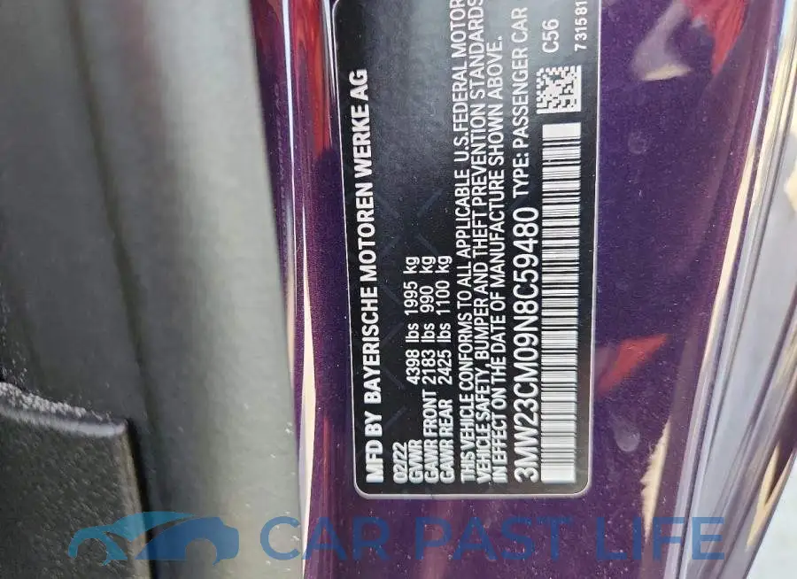 3MW23CM09N8C59480# 13